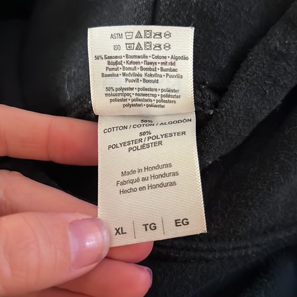 Vintage Win Lose Tie Oakland Fan Til I Die, Oakland Raiders Black Hoodie Sz XL - Picture 10 of 10